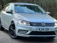 Begagnad VW Passat R-line 140 HK (102 kW) 2014 Silver Sedan