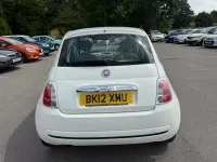 Used Fiat 500 Pop 69 HP (50 kW) 2012 White Hatchback