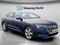 Used Audi e-tron Sportback 300 kW (408 HP) 2021 Blue SUV