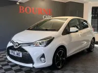 Used Toyota Yaris Design 99 HP (72 kW) 2016 White Hatchback