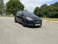 Used Vauxhall Corsa Design Edition 70 HP (51 kW) 2015 Black Hatchback