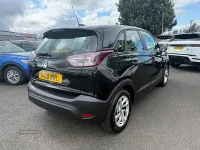 Used Vauxhall Crossland X 81 HP (59 kW) 2018 Black SUV