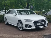 Used Audi A4 S-Line 204 HP (150 kW) 2024 White Estate