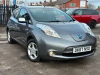 Used Nissan Leaf Acenta 80 kW (109 HP) 2017 Grey Hatchback