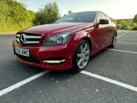 Used Mercedes C250 AMG 2013 Red Coupe