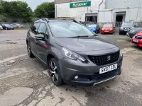 Used Peugeot 2008 GT-line 110 HP (80 kW) 2017 Grey SUV