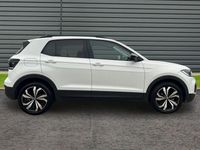 Used VW T-Cross Black Edition 110 HP (80 kW) 2023 White SUV
