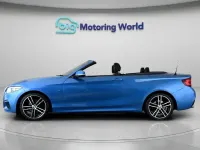 Used BMW 218 M Sport 136 HP (100 kW) 2020 Blue Cabriolet