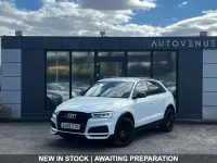 Used Audi Q3 Black Edition 150 HP (110 kW) 2018 White SUV