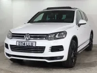 Used VW Touareg R-line 2014 White SUV