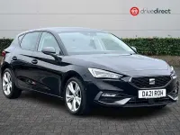 Used Seat Leon FR 150 HP (110 kW) 2021 Black Hatchback