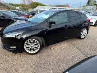 Used Ford Focus ST-Line 140 HP (102 kW) 2017 Black Hatchback