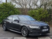 Used Audi A6 Black Edition 190 HP (139 kW) 2018 Black Sedan
