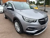 Used Vauxhall Grandland X Business Edition 130 HP (95 kW) 2020 Grey SUV