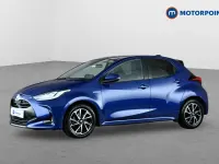 Used Toyota Yaris Hybrid Design 2021 Blue Hatchback