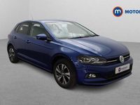 Used VW Polo Match 95 HP (69 kW) 2020 Blue Hatchback