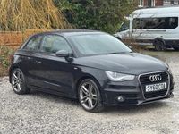 Begagnad Audi A1 S-Line 122 HK (89 kW) 2011 Svart Halvkombi