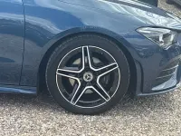Used Mercedes CLA180 AMG line 134 HP (98 kW) 2022 Blue Coupe