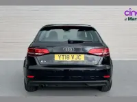 Used Audi A3 113 HP (83 kW) 2018 Black Sedan
