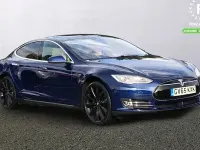 Used Tesla Model S Standard Range 278 kW (378 HP) 2016 Blue Hatchback