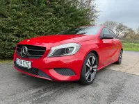 Used Mercedes A200 156 HP (114 kW) 2014 Red Hatchback