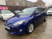 Used Ford Focus Titanium 2014 Blue Estate