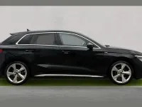 Used Audi A3 S-Line 108 HP (79 kW) 2023 Black Sedan
