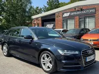 Used Audi A6 S-Line 190 HP (139 kW) 2015 Blue Estate