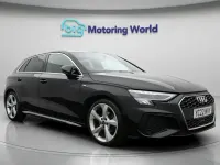 Used Audi A3 Sportback S-Line 2022 Black Hatchback