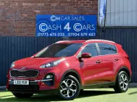 Used Kia Sportage 177 HP (130 kW) 2021 Red SUV