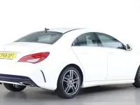 Used Mercedes CLA180 AMG line 2018 White Coupe