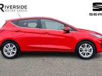 Used Ford Fiesta Titanium 100 HP (73 kW) 2023 Race red metallic Hatchback