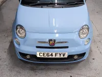 Used Abarth 500 135 HP (99 kW) 2014 Blue Hatchback
