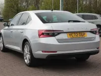 Used Skoda Superb SE L 147 HP (108 kW) 2022 Brilliant silver metallic Hatchback