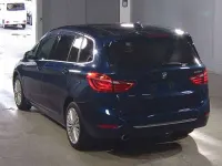 Used BMW 218 Gran Tourer Luxury Line 150 HP (110 kW) 2016 Blue MPV