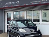 Begagnad Peugeot 107 68 HK (50 kW) 2009 Svart Halvkombi