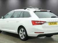 Used Skoda Superb SE Technology 150 HP (110 kW) 2021 White Estate