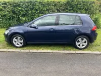 Used VW Golf VII Edition 125 HP (91 kW) 2016 Blue Hatchback