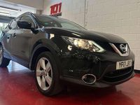 Used Nissan Qashqai N-Connecta 115 HP (84 kW) 2017 Black SUV