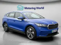 Used Skoda Enyaq iV ecoSuite 150 kW (204 HP) 2023 Blue SUV