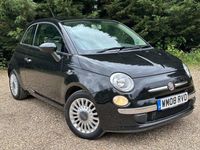 Usado Fiat 500 Lounge 100 HP (73 kW) 2008 Preto Citadino