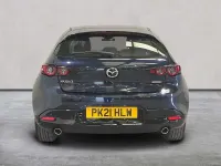 Usado Mazda 3 120 CV (88 kW) 2021 Azul Utilitario