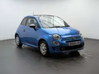 Second-hand Fiat 500 S 69 CP (50 kW) 2018 Albastru Hatchback