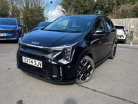 Used Kia Picanto GT-Line S 77 HP (56 kW) 2024 Black Hatchback
