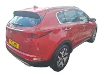 Begagnad Kia Sportage GT-Line 174 HK (127 kW) 2017 Röd SUV
