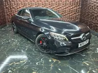 Used Mercedes C200 AMG line 2019 Black Cabriolet