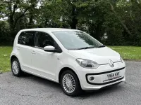 Used VW up! high up! 75 HP (55 kW) 2014 White Hatchback