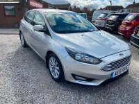 Used Ford Focus Titanium 125 HP (91 kW) 2015 Silver Hatchback