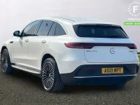 Used Mercedes EQC400 AMG Line Premium 300 kW (408 HP) 2021 White SUV
