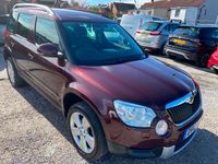 Used Skoda Yeti SE 150 HP (110 kW) 2013 Maroon metallic SUV